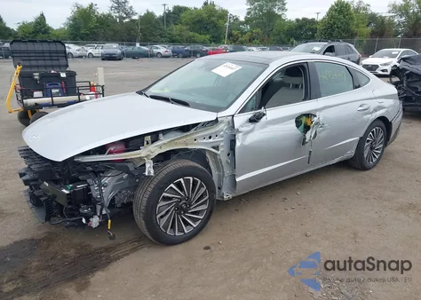 2025 Hyundai Sonata Hybrid Limited from USA, damaged, VIN KMHL54JJ7SA118133